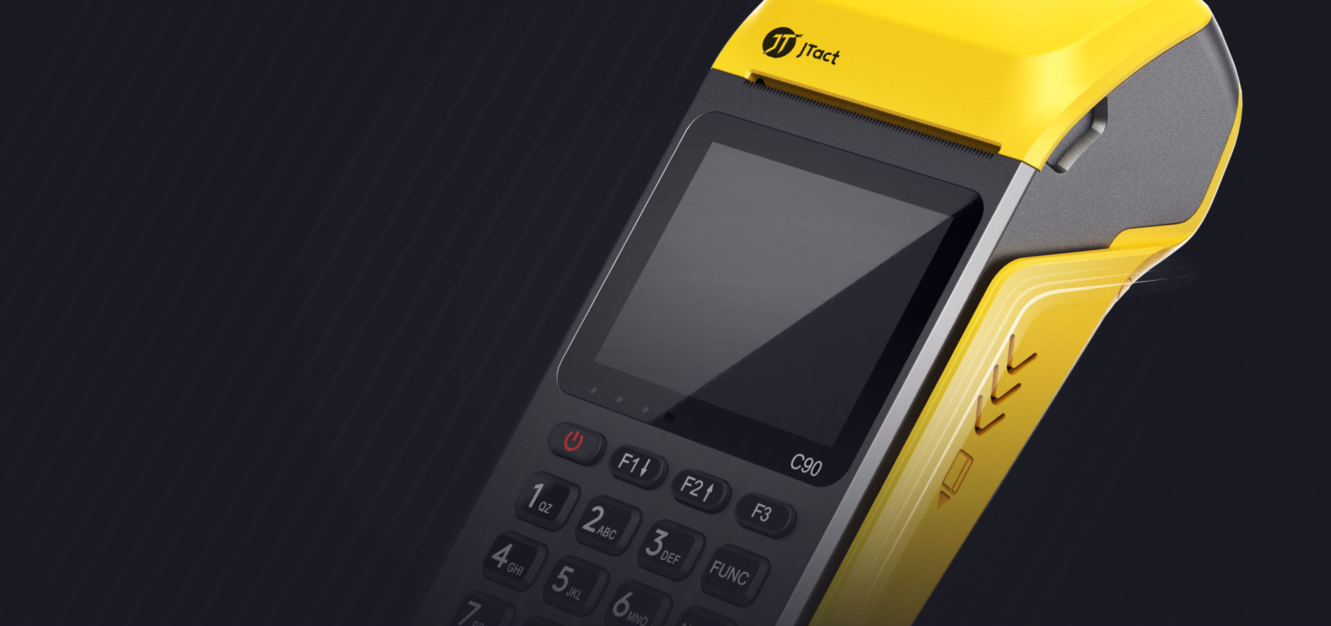 Classic Linux Handheld POS Terminal JTact C90