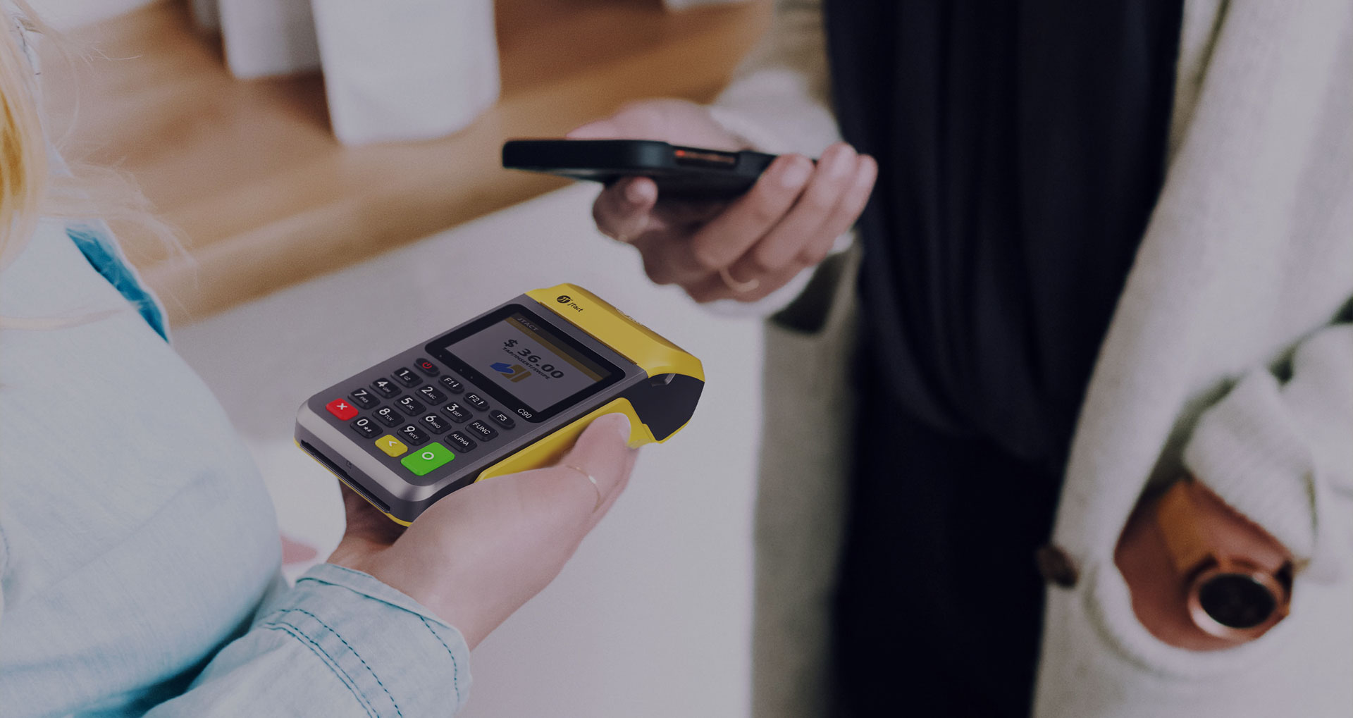 Classic Linux Handheld POS Terminal JTact C90