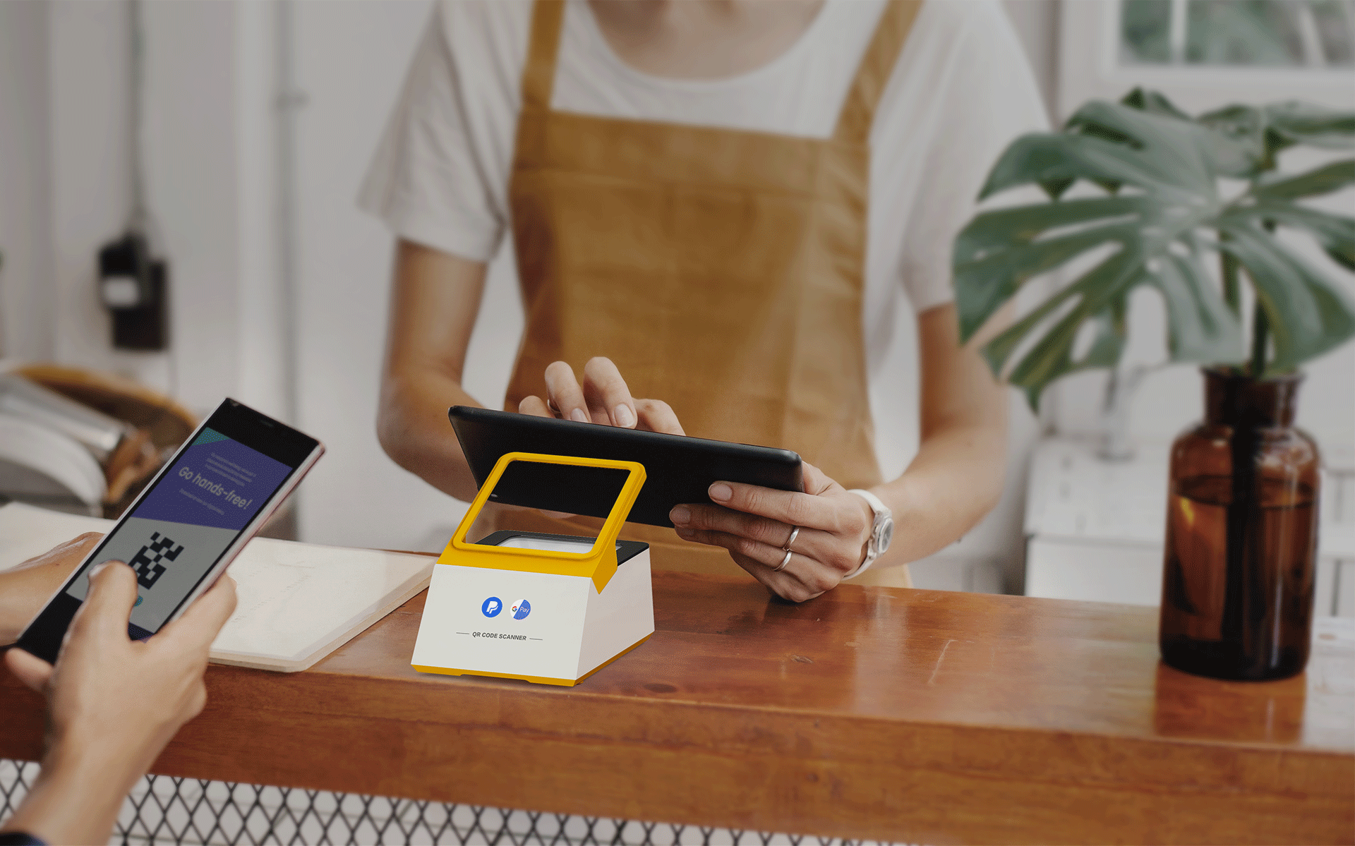 QR Code Payment Scanner Terminal JTact T30