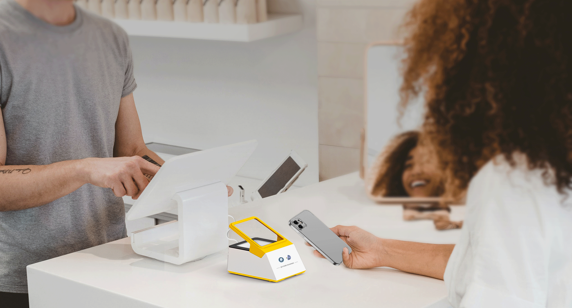 QR Code Payment Scanner Terminal JTact T30
